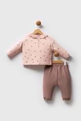 U.S. Polo Assn. Kız Bebek Kaşkorse 3 İplik Alt Üst Takım - Thumbnail