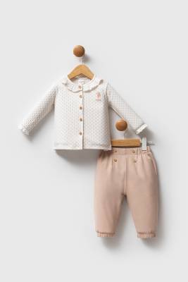 U.S. Polo Assn. - U.S. Polo Assn. Kız Bebek Kaşkorse Alt Üst Takım