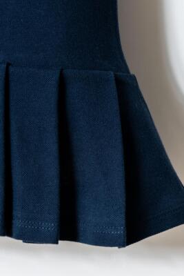 U.S. Polo Assn. Kız Bebek Kolsuz Polo Yaka Pike Elbise %100 Pamuk - 7