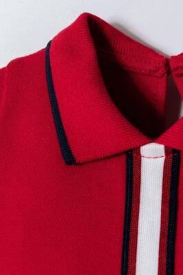 U.S. Polo Assn. Kız Bebek Kolsuz Polo Yaka Pike Elbise %100 Pamuk - 14