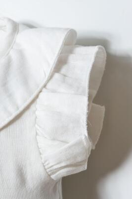 U.S. Polo Assn. Kız Bebek Müslin 2’li Takım %100 Pamuk Bluz & İki İplik Pantolon Yazlık Şık Kombin - 6