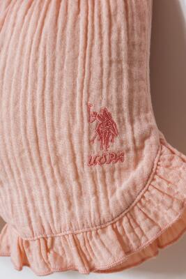 U.S POLO ASSN. KIZ BEBEK MÜSLİN 2'Lİ TAKIM  - 7