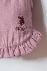 U.S POLO ASSN. KIZ BEBEK MÜSLİN 2'Lİ TAKIM  (1)