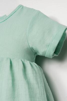 U.S. Polo Assn. Kız Bebek Müslin Elbise %100 Pamuk – Yazlık, Nefes Alan Kumaş - 13