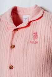 U.S. Polo Assn. Kız Bebek Müslin Pijama Takımı %100 Pamuklu Yazlık 2’li Takım - 21