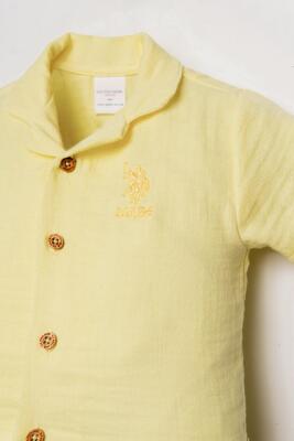 U.S. Polo Assn. Kız Bebek Müslin Pijama Takımı %100 Pamuklu Yazlık 2’li Takım - 11