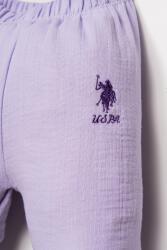 U.S. Polo Assn. Kız Bebek Müslin Pijama Takımı %100 Pamuklu Yazlık 2’li Takım - 17