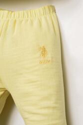 U.S. Polo Assn. Kız Bebek Müslin Pijama Takımı %100 Pamuklu Yazlık 2’li Takım - 12