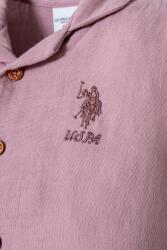 U.S. Polo Assn. Kız Bebek Müslin Pijama Takımı %100 Pamuklu Yazlık 2’li Takım - 26