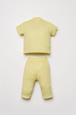 U.S. Polo Assn. Kız Bebek Müslin Pijama Takımı %100 Pamuklu Yazlık 2’li Takım - 13