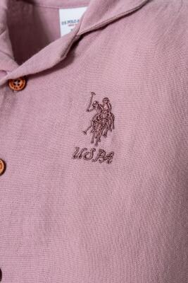 U.S. Polo Assn. Kız Bebek Müslin Pijama Takımı %100 Pamuklu Yazlık 2’li Takım - 26