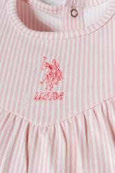 U.S. Polo Assn. Kız Bebek Şort T-Shirt Takım , Yazlık Bebek Takımı  (1)