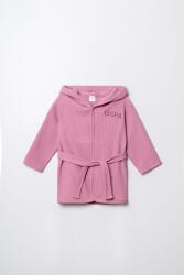 U.S. Polo Assn. Kız Bebek Waffle Bornoz %100 Pamuk