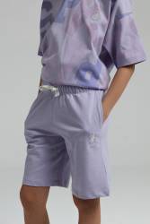 U.S. Polo Assn Kız Çocuk Bermuda Alt Üst Takım, %100 pamuk - Thumbnail