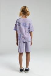 U.S. Polo Assn Kız Çocuk Bermuda Alt Üst Takım, %100 pamuk - Thumbnail