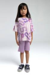 U.S. Polo Assn Kız Çocuk Bermuda Alt Üst Takım, %100 pamuk - Thumbnail