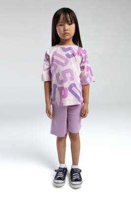 U.S. Polo Assn Kız Çocuk Bermuda Alt Üst Takım, %100 pamuk - 7