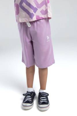 U.S. Polo Assn Kız Çocuk Bermuda Alt Üst Takım, %100 pamuk - 9