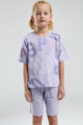 U.S. Polo Assn Kız Çocuk Bermuda Alt Üst Takım, %100 pamuk - 3