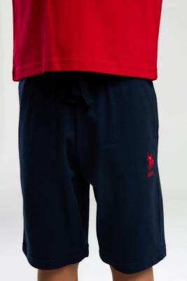 U.S. Polo Assn Penye Süprem Dokuma Çocuk Bermuda Takım, %100 Pamuk - 3