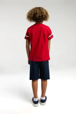 U.S. Polo Assn Penye Süprem Dokuma Çocuk Bermuda Takım, %100 Pamuk - 5