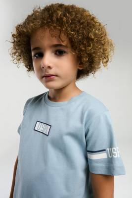 U.S. Polo Assn Penye Süprem Dokuma Çocuk Bermuda Takım, %100 Pamuk - 6