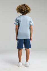 U.S. Polo Assn Penye Süprem Dokuma Çocuk Bermuda Takım, %100 Pamuk - Thumbnail