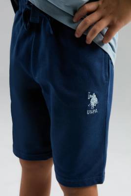 U.S. Polo Assn Penye Süprem Dokuma Çocuk Bermuda Takım, %100 Pamuk - 10
