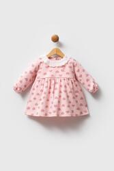 U.S. Polo Assn. Uzunkol %100 Pamuklu Kalpli Kız Bebek Elbise - 1