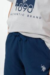 U.S. Polo Assn Yazı Basklı Erkek Çocuk Şortlu Takım, %100 Pamuk Yazlık Tişört & Bermuda Şort Takım - 17