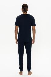 U.S. Polo Erkek %100 Pamuk Pijama Takım, Dar Paça, Bisiklet Yaka, Kısakol, Cep Detaylı - 9