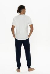 U.S. Polo Erkek %100 Pamuk Pijama Takım, Dar Paça, Bisiklet Yaka, Kısakol, Cep Detaylı - 3