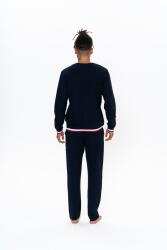 Us Polo Erkek 2 İplik Dokuma Ev Giyim Pijama Takım, Uzunkol, Bisiklet Yaka, Cepli - 6