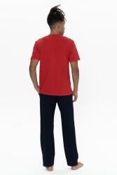 Us Polo Erkek Büyük Beden Pijama Takım, Bisiklet Yaka Düğmeli, Cep Detaylı - 6