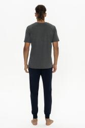 U.S. Polo Erkek Dar Paça Cepli Pijama Takım, Bisiklet Yaka, Kısakollu Pijama Takım - 2