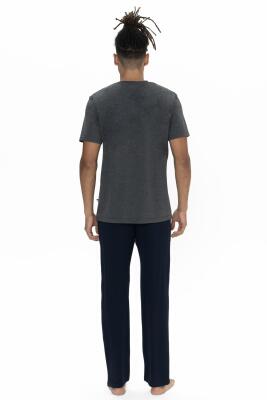 U.S. Polo Erkek Düz Paça Cepli Pijama Takım, Bisiklet Yaka, Kısakollu Pijama Takım - 2