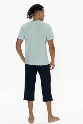 U.S. Polo Erkek Kapri ve T-shirt Takım - Thumbnail