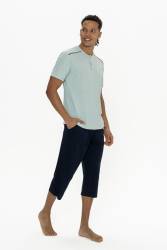 U.S. Polo Erkek Kapri ve T-shirt Takım - Thumbnail