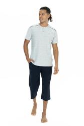 U.S. Polo Erkek Kapri ve T-shirt Takım