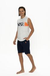 U.S. Polo Erkek Kolsuz T-shirt Ve Şort Takım - 3
