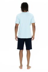 U.S. Polo Erkek Şortlu Takım, Bisiklet Yaka, Kısakol, T-shirt ve Cepli Şort Takım - 5