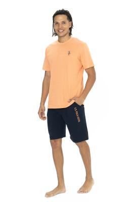 U.S. Polo Erkek Şortlu Takım, Bisiklet Yaka, Kısakol, T-shirt ve Cepli Şort Takım - 6