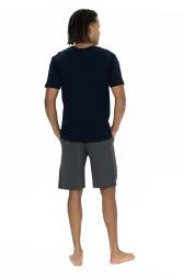 U.S. Polo Erkek T-shirt ve Cepli Şort Takım, Kısakol, Bisiklet Yaka, Cep Detaylı - 9