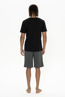 U.S. Polo Erkek T-shirt ve Cepli Şort Takım, Kısakol, Bisiklet Yaka, Cep Detaylı - 12