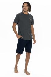 U.S. Polo Erkek Yuvarlak Yaka T-shirt Şort Takım, Cep detaylı - 2