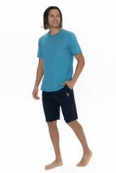 U.S. Polo Erkek Yuvarlak Yaka T-shirt Şort Takım, Cep detaylı - 7