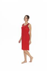 Us Polo Kadın Askılı Midi Gecelik - Thumbnail