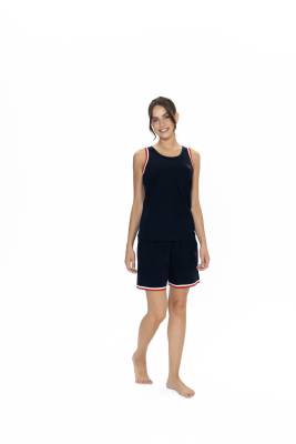 Us Polo Kadın Askılı T-shirt ve Cepli Şort Takım - 3