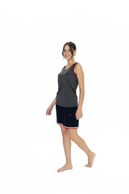 Us Polo Kadın Askılı T-shirt ve Cepli Şort Takım - 7