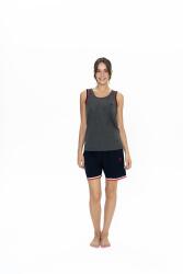 Us Polo Kadın Askılı T-shirt ve Cepli Şort Takım - 5